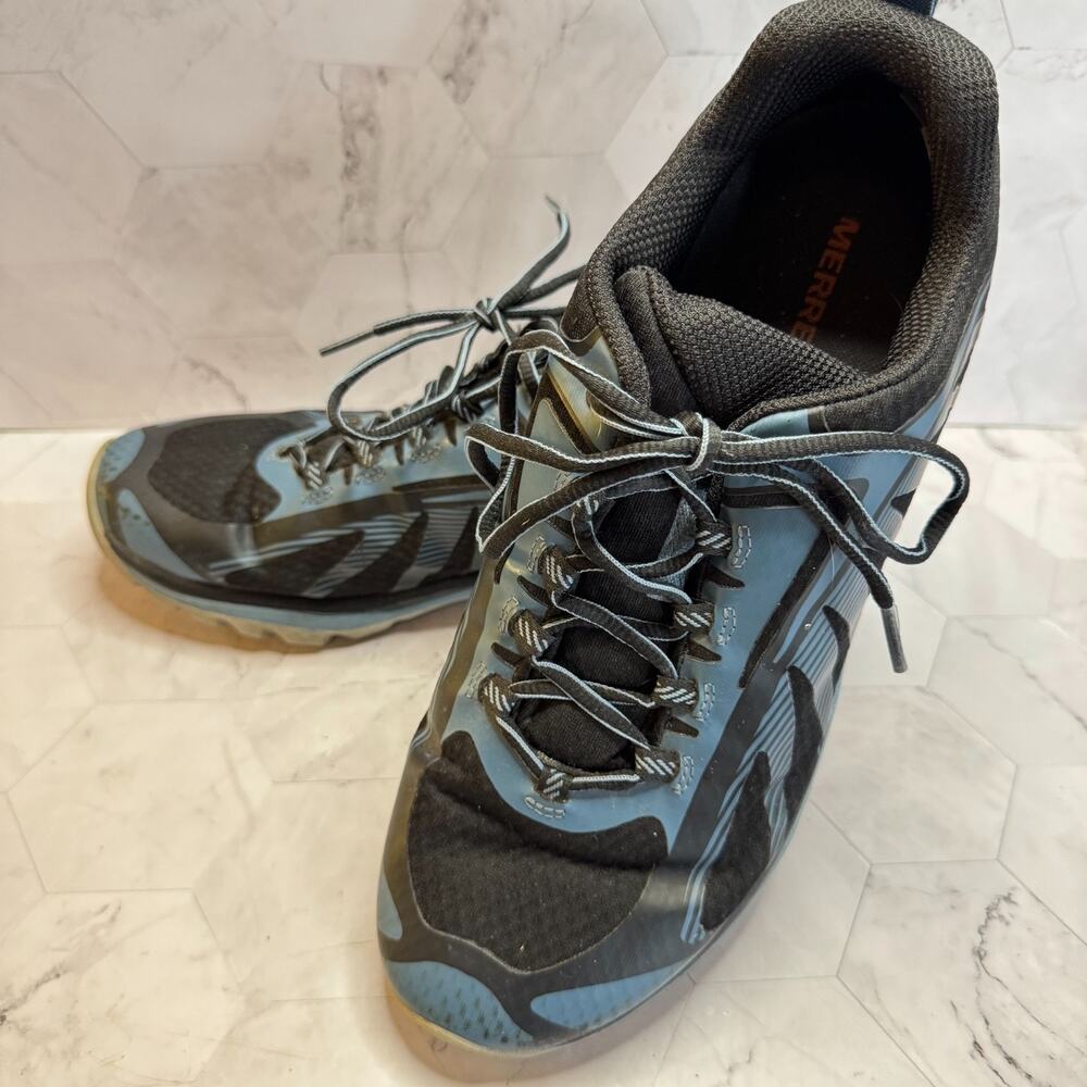 Merrell Siren Edge 3 Womens Size 8.5 Black Bluestone Hiking Trail Shoes Outdoors